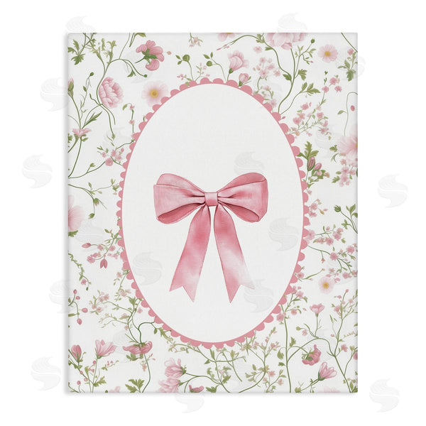 stupell industries Christine Simpson Art | Delicate Florals & Bow Wall Art