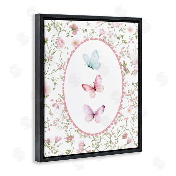 Stupell Industries Christine Simpson Art | Delicate Florals & Butterfly Wall Art