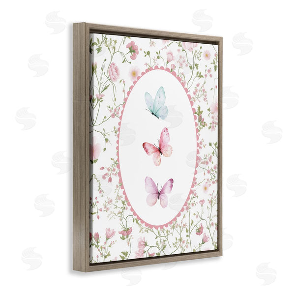 Stupell Industries Christine Simpson Art | Delicate Florals & Butterfly Wall Art