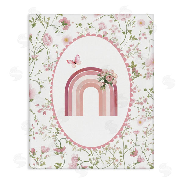 stupell industries Christine Simpson Art | Delicate Florals & Rainbow Wall Art