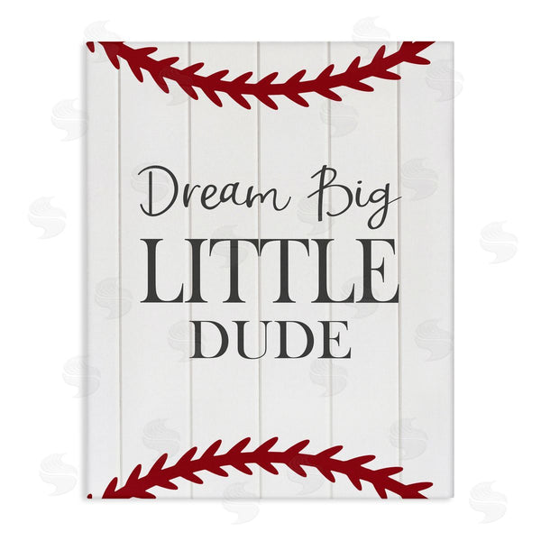 stupell industries Christine Simpson Art | Dream Big Baseball Motivation Wall Art
