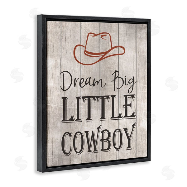 Stupell Industries Christine Simpson Art | Dream Big Little Cowboy Wall Art