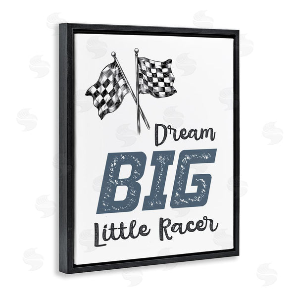 Stupell Industries Christine Simpson Art | Dream Big Little Racer Wall Art