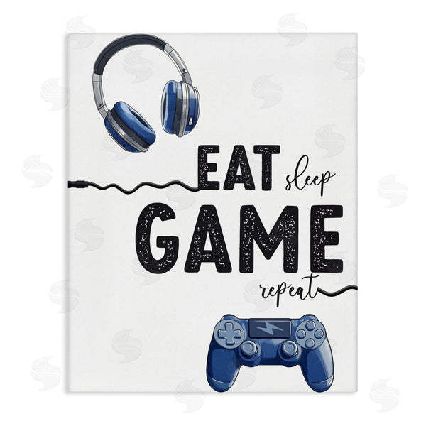stupell industries Christine Simpson Art | Eat Sleep Game Lifestyle Wall Art