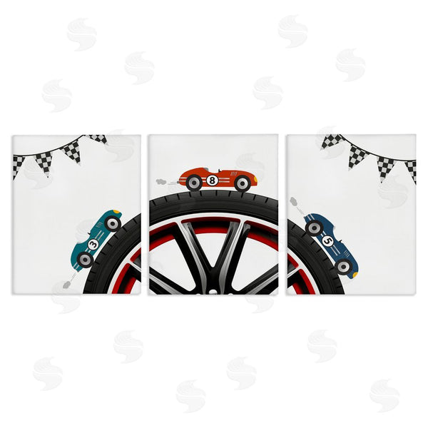 stupell industries Christine Simpson Art | Fast Lane Racecars & Wheels Wall Art