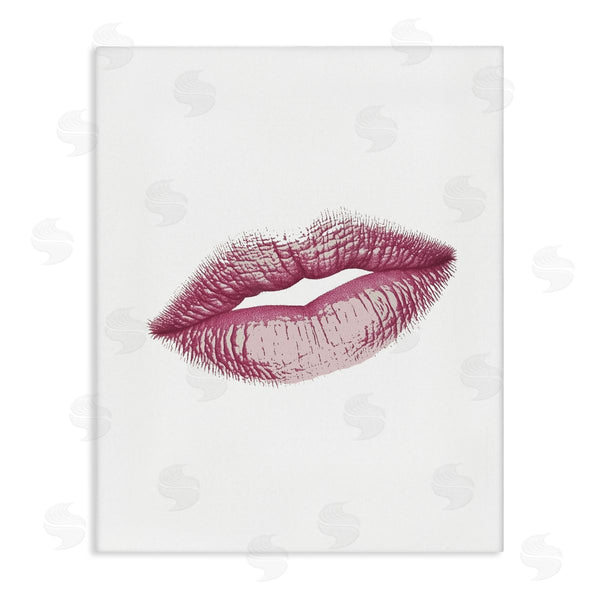 stupell industries Christine Simpson Art | Feminine Pink Lips Glam Wall Art