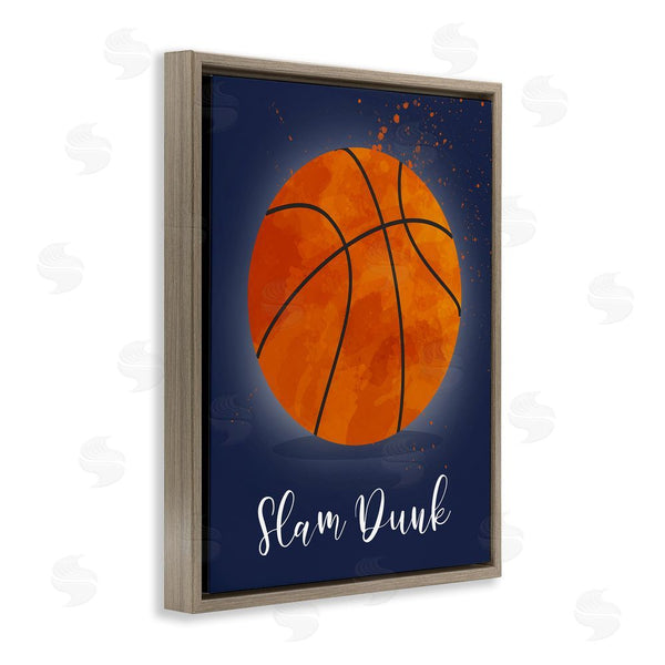 Stupell Industries Christine Simpson Art | Game On Slam Dunk Wall Art