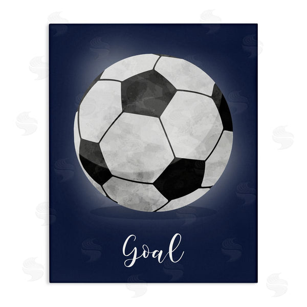 stupell industries Christine Simpson Art | Game On Soccer Goal Wall Art