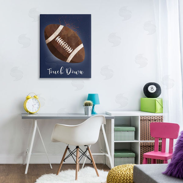 Stupell Industries Christine Simpson Art | Game On Touch Down Wall Art
