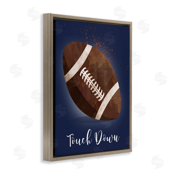 Stupell Industries Christine Simpson Art | Game On Touch Down Wall Art