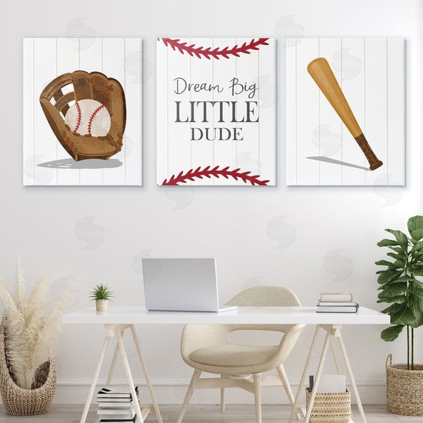 Stupell Industries Christine Simpson Art | Get Your Baseball Game On Wall Art