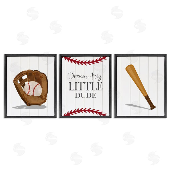 Stupell Industries Christine Simpson Art | Get Your Baseball Game On Wall Art