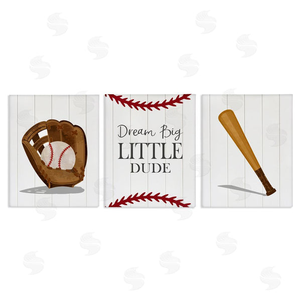 stupell industries Christine Simpson Art | Get Your Baseball Game On Wall Art