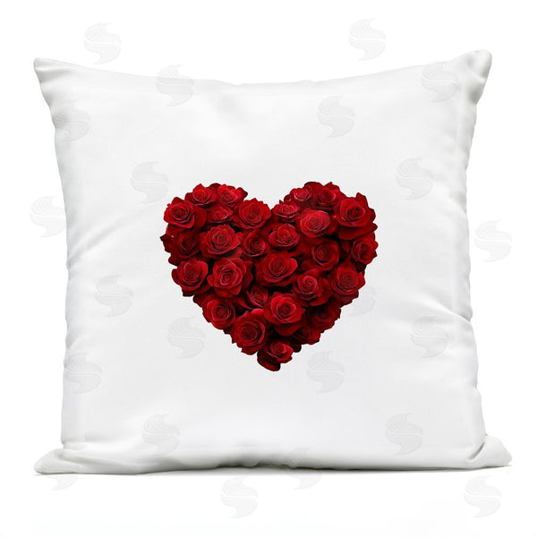 Stupell Industries Christine Simpson Art | Heart Of Roses Bouquet Printed Throw Pillow