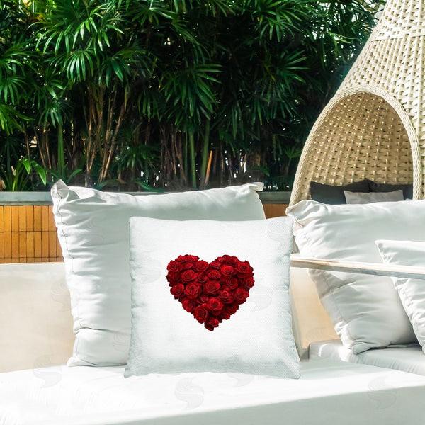 Stupell Industries Christine Simpson Art | Heart Of Roses Bouquet Printed Throw Pillow