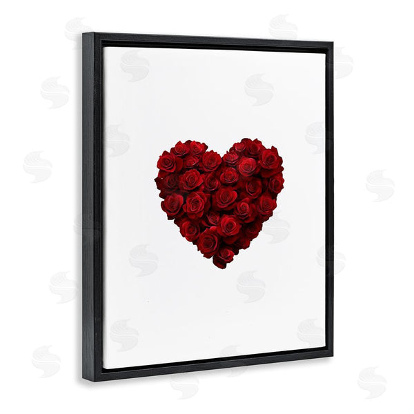 Stupell Industries Christine Simpson Art | Heart Of Roses Bouquet Wall Art