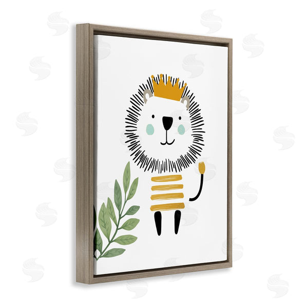 Stupell Industries Christine Simpson Art | In The Jungle King Lion