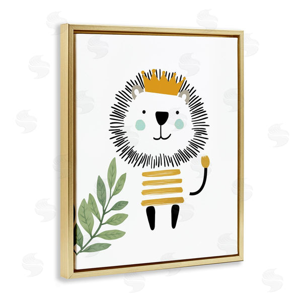 Stupell Industries Christine Simpson Art | In The Jungle King Lion