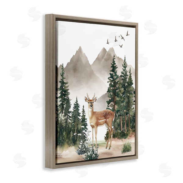 Stupell Industries Christine Simpson Art | In The Woods Deer