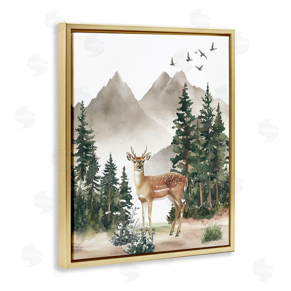 Stupell Industries Christine Simpson Art | In The Woods Deer
