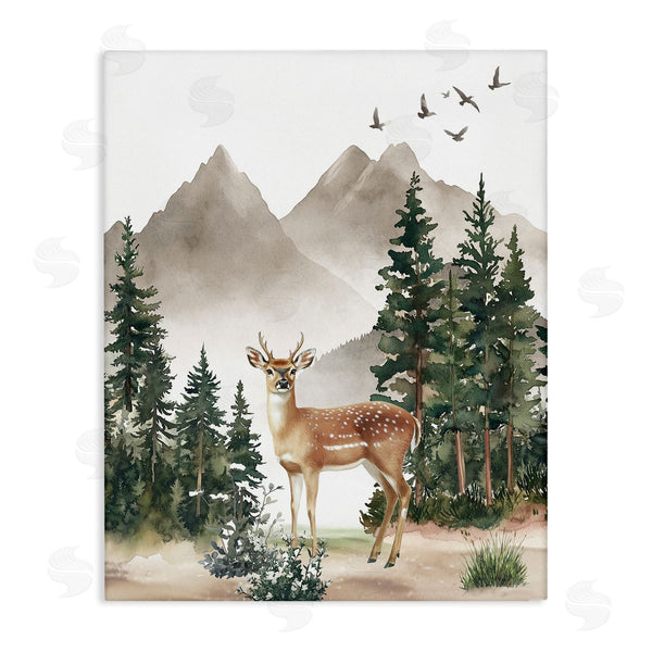 stupell industries Christine Simpson Art | In the Woods Deer