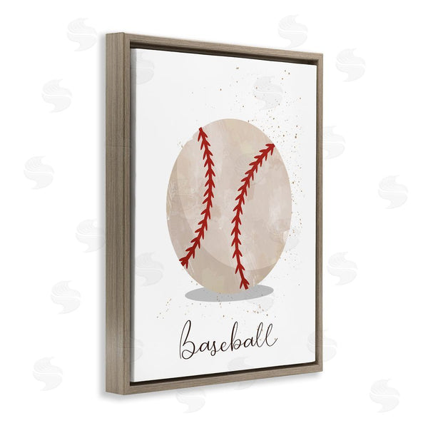 Stupell Industries Christine Simpson Art | Let's Play Ball Baseball Wall Art