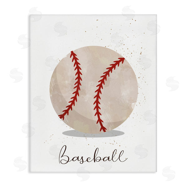 stupell industries Christine Simpson Art | Let's Play Ball Baseball Wall Art