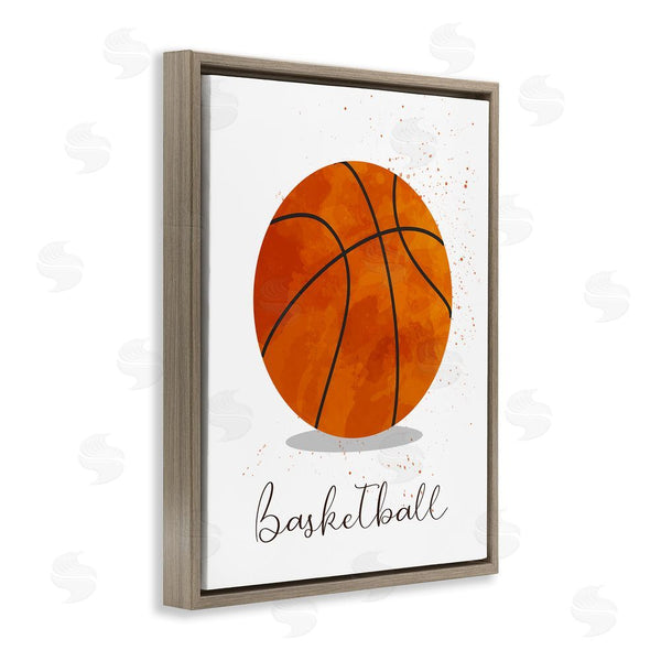Stupell Industries Christine Simpson Art | Let's Play Ball Basketball Wall Art