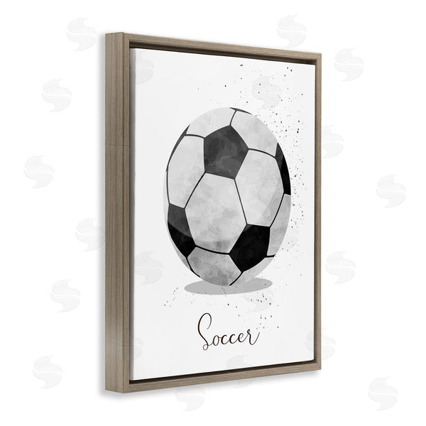 Stupell Industries Christine Simpson Art | Let's Play Ball Soccer Wall Art