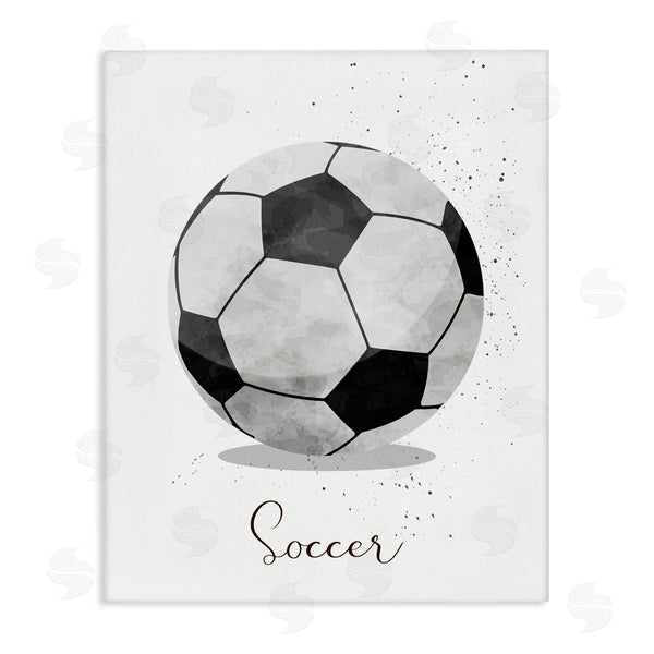 stupell industries Christine Simpson Art | Let's Play Ball Soccer Wall Art