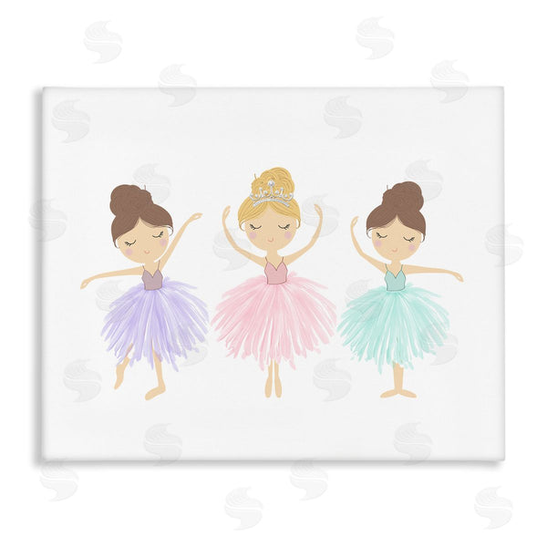 stupell industries Christine Simpson Art | Little Ballet Stars Trio