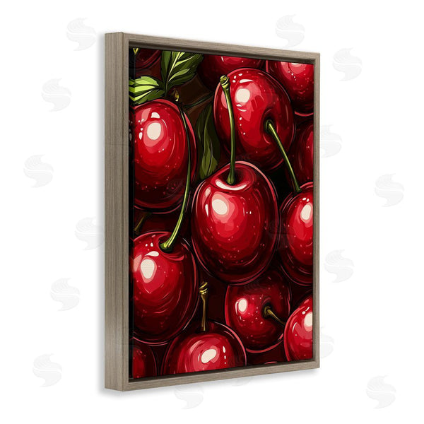 Stupell Industries Christine Simpson Art | Lush Juicy Cherries Harvest Wall Art