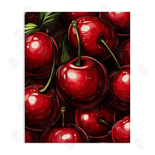 stupell industries Christine Simpson Art | Lush Juicy Cherries Harvest Wall Art