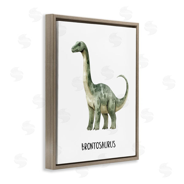 Stupell Industries Christine Simpson Art | Meet The Brontosaurus Wall Art