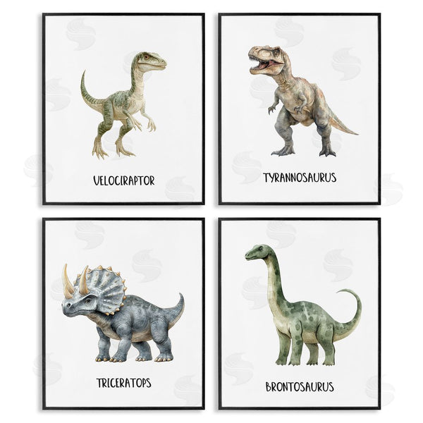 Stupell Industries Christine Simpson Art | Meet The Dinosaurs Wall Art