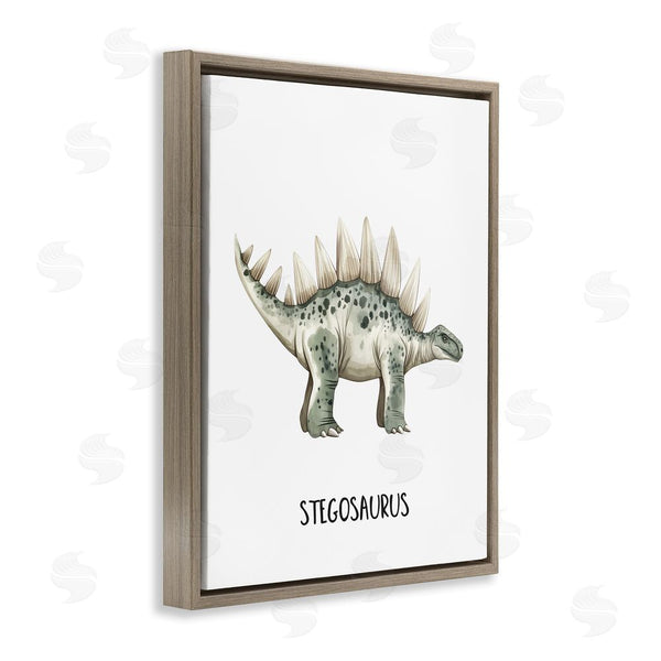 Stupell Industries Christine Simpson Art | Meet The Stegosaurus Wall Art