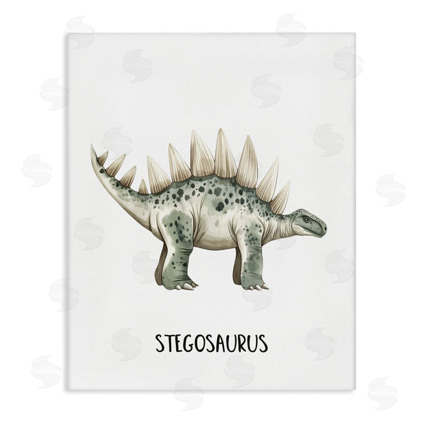 stupell industries Christine Simpson Art | Meet The Stegosaurus Wall Art