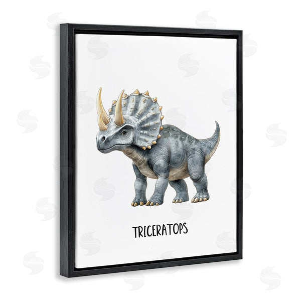 Stupell Industries Christine Simpson Art | Meet The Triceratops Wall Art