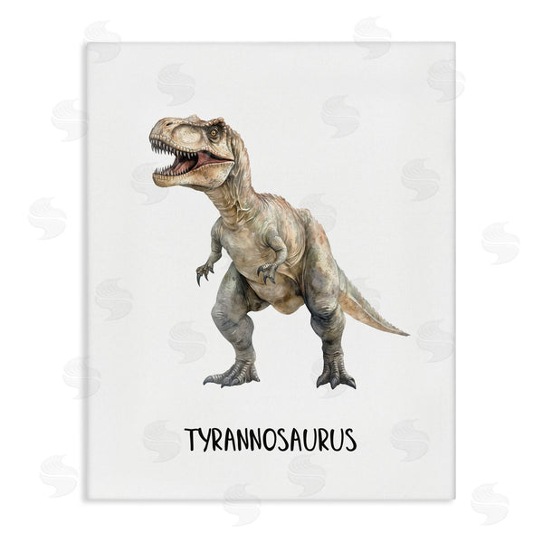 stupell industries Christine Simpson Art | Meet The Tyrannosaurus Wall Art