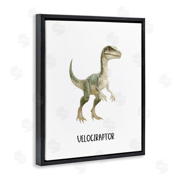 Stupell Industries Christine Simpson Art | Meet The Velociraptor Wall Art