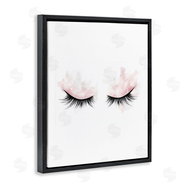 Stupell Industries Christine Simpson Art | Pastel Pink Makeup & Lashes Wall Art