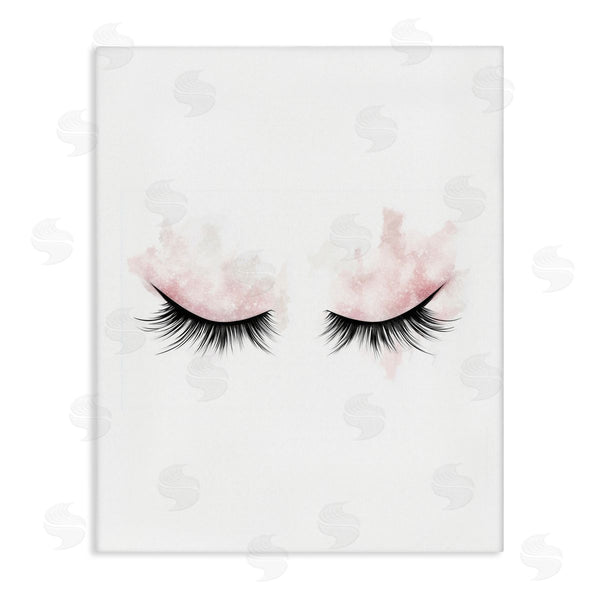 stupell industries Christine Simpson Art | Pastel Pink Makeup & Lashes Wall Art