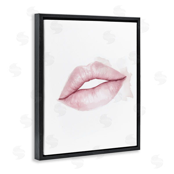 Stupell Industries Christine Simpson Art | Pink Lips Watercolor Wall Art