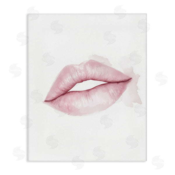 stupell industries Christine Simpson Art | Pink Lips Watercolor Wall Art