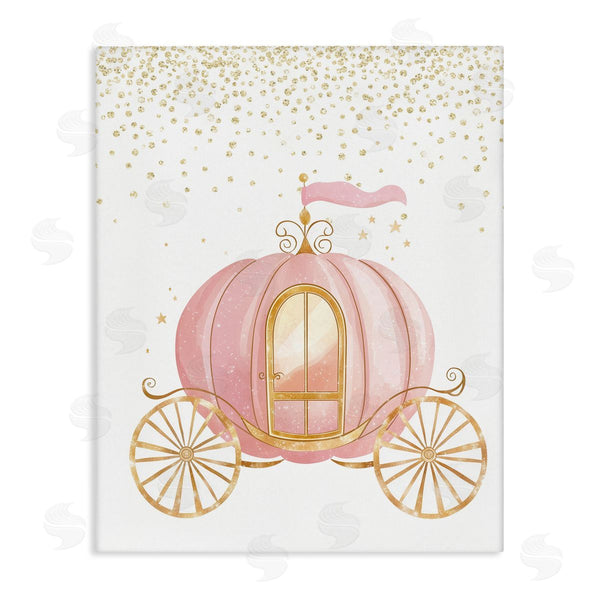 stupell industries Christine Simpson Art | Princess Dreams Carriage Wall Art