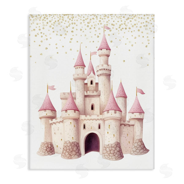 stupell industries Christine Simpson Art | Princess Dreams Castle Wall Art
