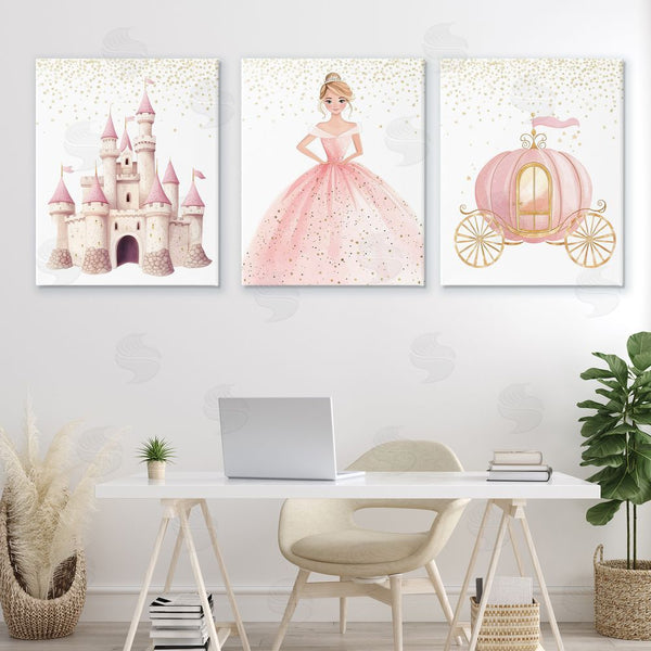 Stupell Industries Christine Simpson Art | Princess Dreams Collection Wall Art