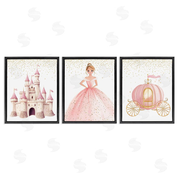 Stupell Industries Christine Simpson Art | Princess Dreams Collection Wall Art