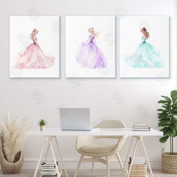 Stupell Industries Christine Simpson Art | Princess Joy Gowns Wall Art