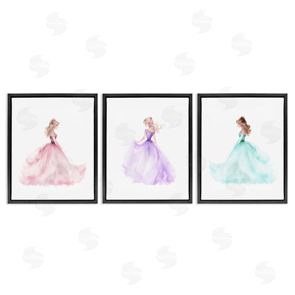 Stupell Industries Christine Simpson Art | Princess Joy Gowns Wall Art